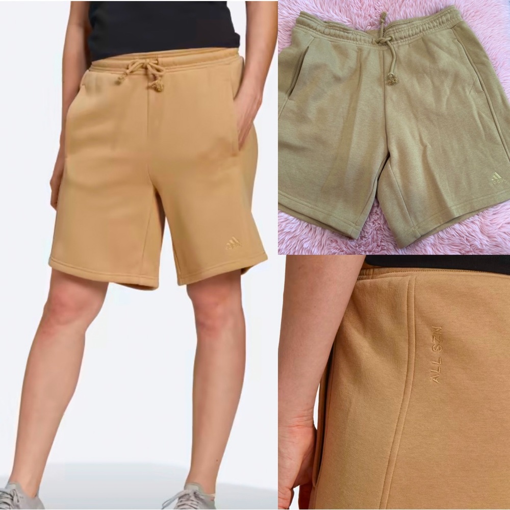 NWT ADIDAS WOMEN’S ALL SZN FLEECE SHORTS